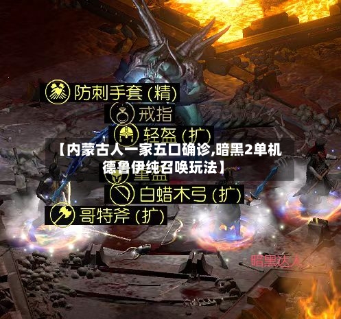 【内蒙古人一家五口确诊,暗黑2单机德鲁伊纯召唤玩法】